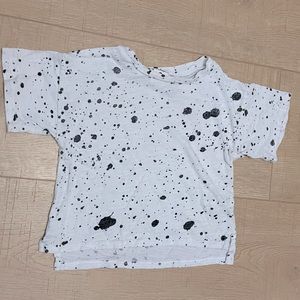 Stem boxy with and black t shirt soft and lightweight size 2t